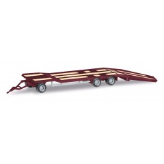 Herpa 076135-007 Goldhofer TU3 rood 1:87 Herpa 076135-007 Goldhofer TU3 rood 1:87