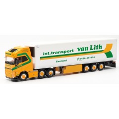 Herpa 315456 Volvo FH Gl. XL 6x2 '20 K.Sz. Van Lith Int. Transport (NL) 1:87