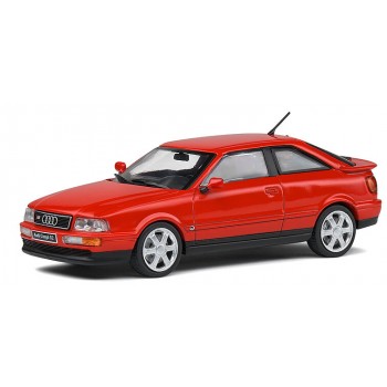 Solido 4312201 Audi Coupe S2 '92, rood 1:43