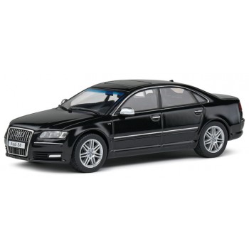 Solido 4313301 Audi S8 (D3) '10, zwart 1:43