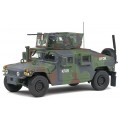 Solido 4800104 M1115 Humvee KFOR, green camo 1:48