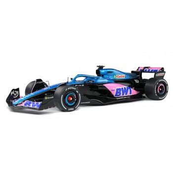 Solido 1808805 Alpine A523 Presentation Version 2023 Formule 1, blauw 1:18
