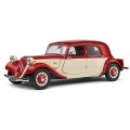 Solido 1800907 Citroen Traction '37, rood 1:18