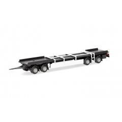 Herpa 085953 Aanhanger 4a. chassis Zweden combi (2 st.) 1:87