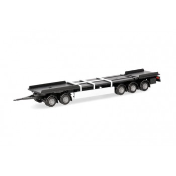 Herpa 085960 Aanhanger 5a. chassis Zweden combi (2 st.) 1:87 Herpa 085960 Aanhanger 5a. chassis Zweden combi (2 st.) 1:87