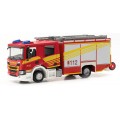 Herpa 097505 Scania CP Crewcab Feuerwehr / Brandweer 1:87