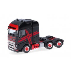 Herpa 318624 Volvo FH GL XL '20 3a. zwart/rood 1:87