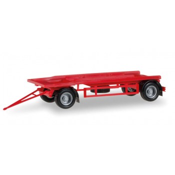 Herpa 076289002 Aanhanger 2a. container rood 1:87