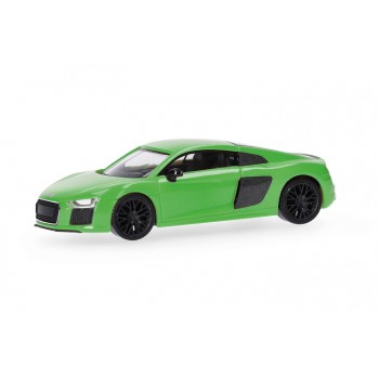 Herpa 028516005 Audi R8 V10 Plus groen 1:87 Herpa 028516005 Audi R8 V10 Plus groen 1:87
