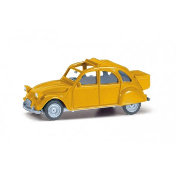 Herpa 027632006 Citroen 2CV Queue geel 1:87