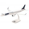 Herpa 613989 Embraer E195 LOT Polish Airlines 1:100