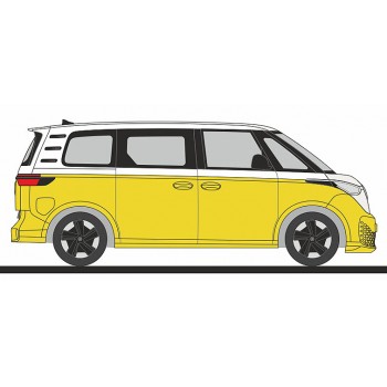 Rietze 21918 VW ID. Buzz People wit/geel metallic 1:87