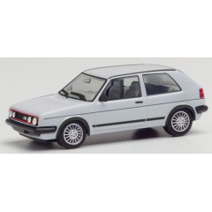 Herpa 430838-002 VW Golf II GTI zilver metallic 1:87