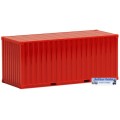 Herpa 20ft. Container gerippt (rot)