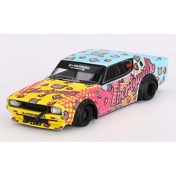Mini GT 00698 Nissan Skyline Kenmeri Liberty Walk '73 1:64