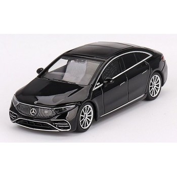 Mini GT 00694 Mercedes Benz EQS 580 4matic '23 zwart 1:64