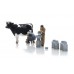 Artitec 5870023 Melkende boerin met koe H0