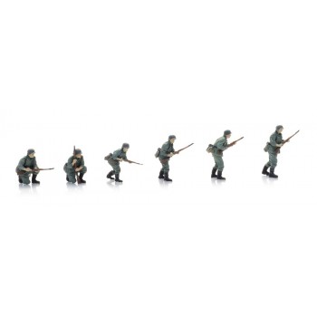 Artitec 5870058 Wehrmacht infanterie op patrouille H0 Artitec 5870058 Wehrmacht infanterie op patrouille H0