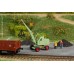 Auhagen 41685 Mobielekraan T172 groen 1:87/H0
