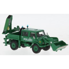 BOS 87820 Mercedes Unimog U416 DoKa Polizei 1977 1:87