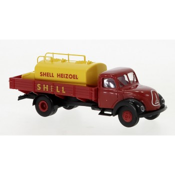 Brekina 42276 Magirus Mercur Pritsche Shell Heizoel mit Aufsatz-Tank 1:87 Brekina 42276 Magirus Mercur Pritsche Shell Heizoel mit Aufsatz-Tank 1:87