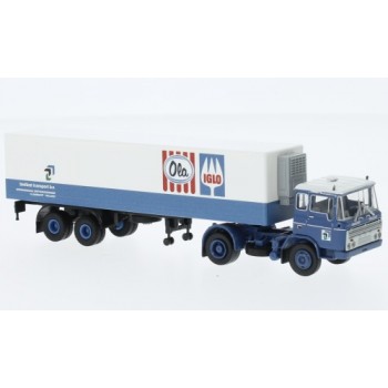 Brekina 85290 DAF FT 2600 Kühlkoffer-SZ Binfürst - Iglo-Ola 1962 1:87 Brekina 85290 DAF FT 2600 Kühlkoffer-SZ Binfürst - Iglo-Ola 1962 1:87