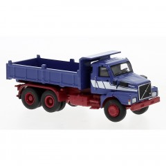 Brekina 85652 Volvo N10 kipper blauw/rood 1:87