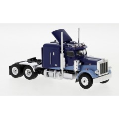 Brekina 85705 Peterbilt 359 dunkelblau/hellblau 1:87