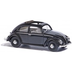 Busch 52942 Volkswagen Kever met vouwdak zwart 1:87