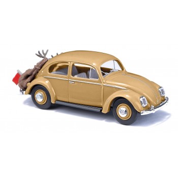 Busch 52966 VW Käfer mit Ovalfenster met hert 1:87 Busch 52966 VW Käfer mit Ovalfenster met hert 1:87