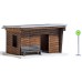 Busch 1458 Saksische Bushalte HO