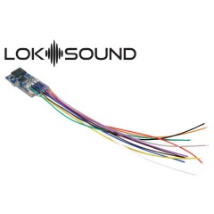 Esu 58813 LokSound 5 micro DCC/MM/SX/M4 "Leerdecoder" Einzellitzen, mit Lautsprecher 11x15mm (N TT H0) Esu 58813 LokSound 5 micro DCC/MM/SX/M4 "Leerdecoder" Einzellitzen, mit Lautsprecher 11x15mm (N TT H0)