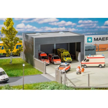 Faller 130893 Open Carport Systeembouw H0 Faller 130893 Open Carport Systeembouw H0