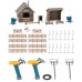 Faller 134003 Sleeplift met kiosk H0