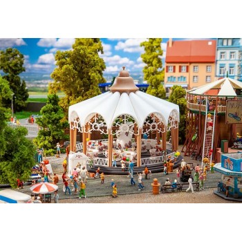 Faller 140335 Carrousel Koffiekopjes Heiderosen H0 Faller 140335 Carrousel Koffiekopjes Heiderosen H0