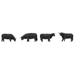 Faller 151957 Hooglanders zwart H0