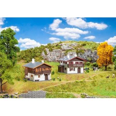 Faller 190162 Actieset Alpenhuizen