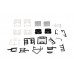 Herpa 086035 Mercedes Benz Actros M cabine wit (2 st.) 1:87