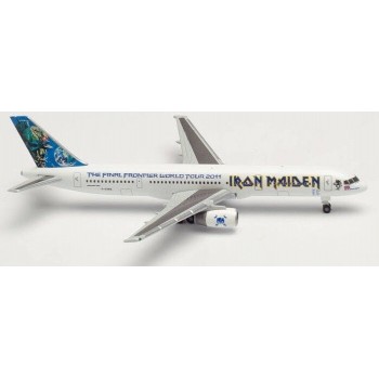 Herpa 535267 Boeing 757-200 Iron Maiden Ed Force One Frontier Tour '11 1:500