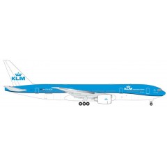 Herpa 537056 Boeing 777-200 KLM PH-BQA Albert Plesman (NL) 1:500