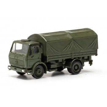 Herpa 747073 Mercedes Benz NG 5t Pr.-LKW 2a. legervoertuig groen 1:87 Herpa 747073 Mercedes Benz NG 5t Pr.-LKW 2a. legervoertuig groen 1:87
