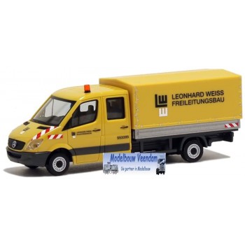 Herpa 950060 MB Sprinter Doppelkabine Weiss (Sonderedition Ba.-Wü. ) 1:87 Herpa 950060 MB Sprinter Doppelkabine Weiss (Sonderedition Ba.-Wü. ) 1:87