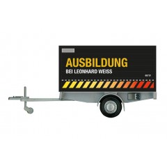 Herpa 952392  Aanhanger Leonhard Weiss / Ausbildung 1:87