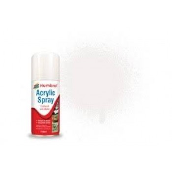 Humbrol 135 Acrylic Varnish Satin - 150ml Spray Varnish
