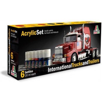 Italeri 0435AP Acrylverf setje INTERN.TRUCKS and TRAILERS Italeri 0435AP Acrylverf setje INTERN.TRUCKS and TRAILERS