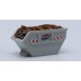 Loewe 2381 Afvalcontainer + puin 1x Spelt & 1x Bakkiehuren (NL) 1:87