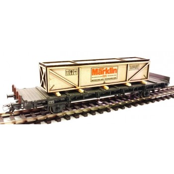 Loewe 2392 Belading transportkist Mӓrklin tijdperk IV H0
