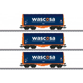 Marklin 47223 Set schuifhuifwagens Shimmns Wascosa AG