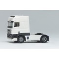 Herpa DAF95 SSC HD Zugm. vvsp 2-achs wit (chassis blauw) 1:87