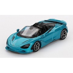 Mini GT 00812 McLaren 750S spider '24 blauw 1:64